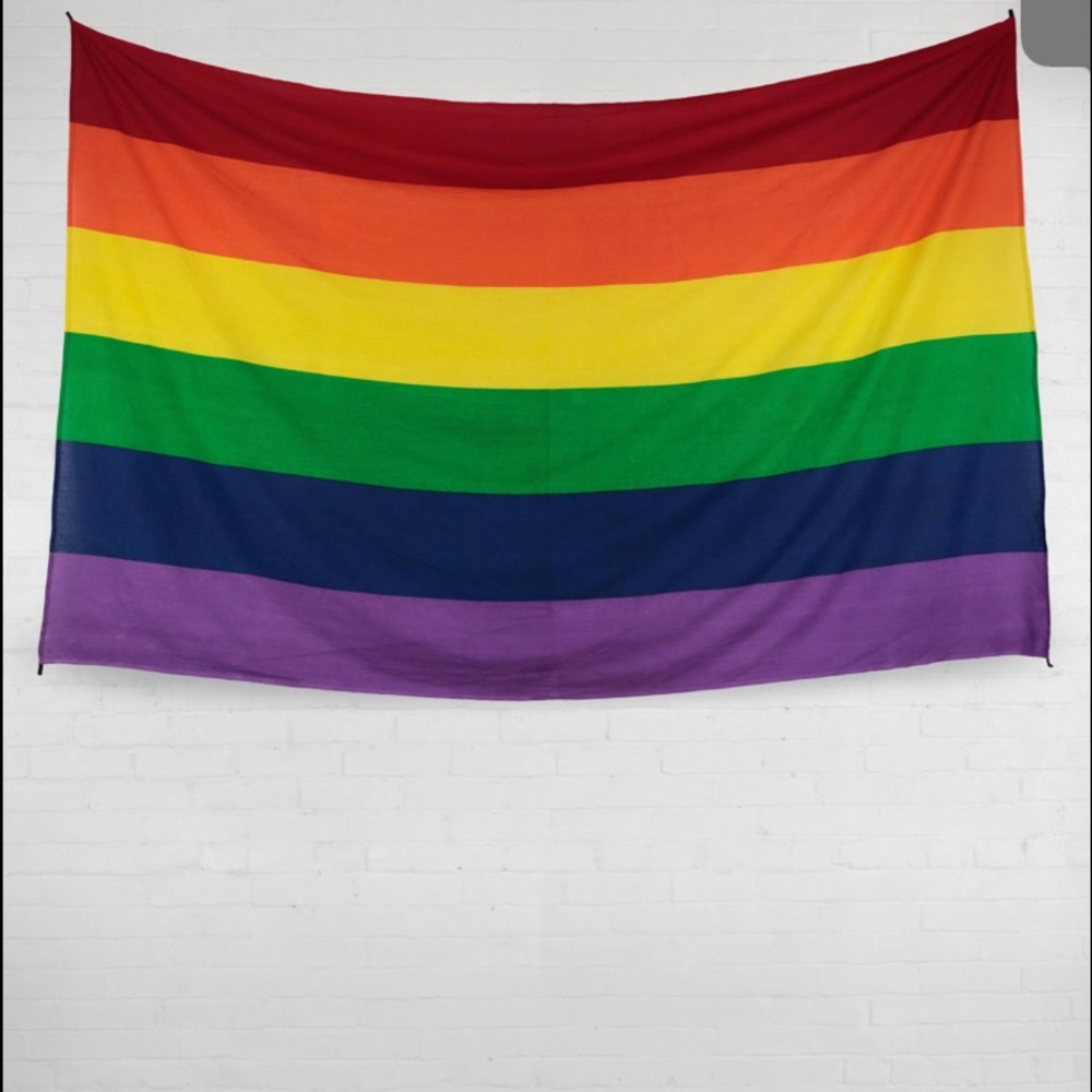 pride flag. used a couple times